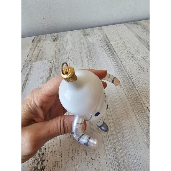 Vintage de Carlini astronaut space man Italian Italy ornament Xmas tree - Picture 8 of 8